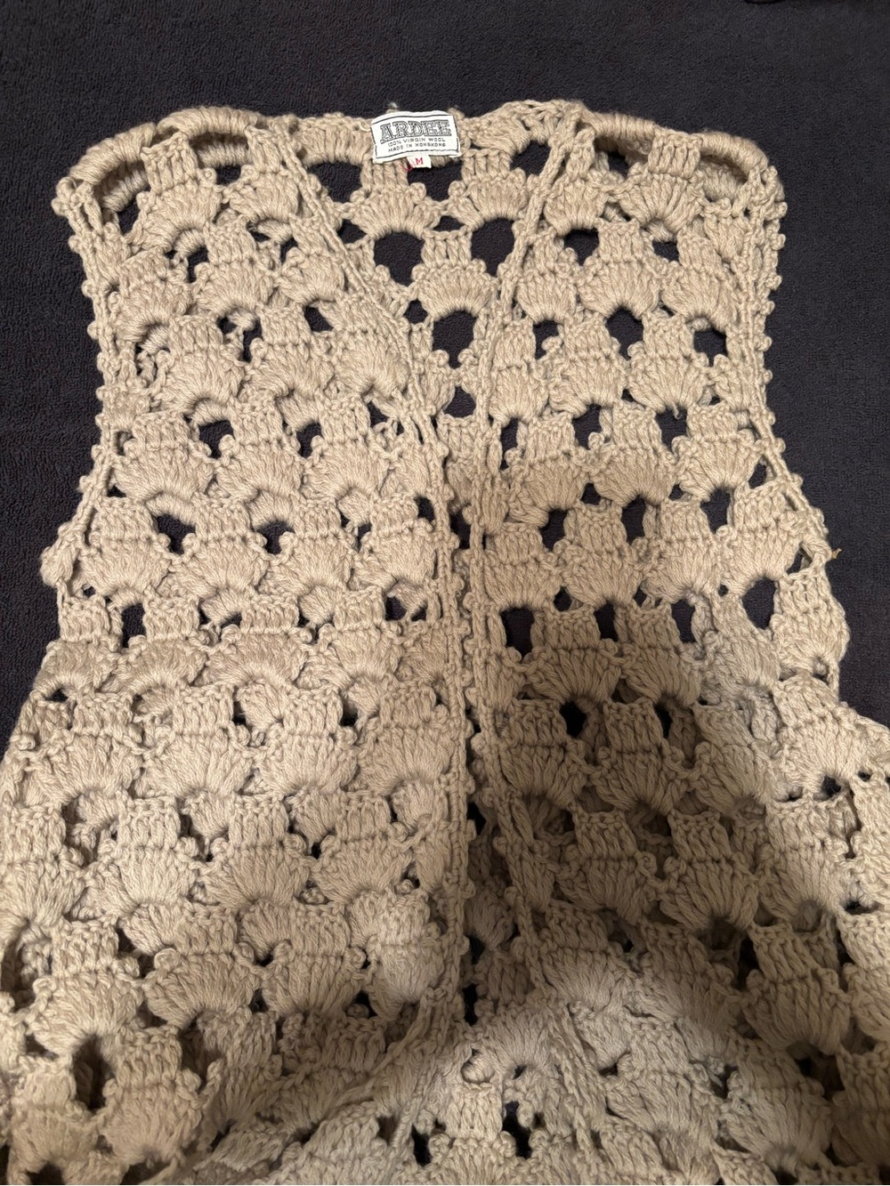 Vintage 100% Virgin Wool Vest